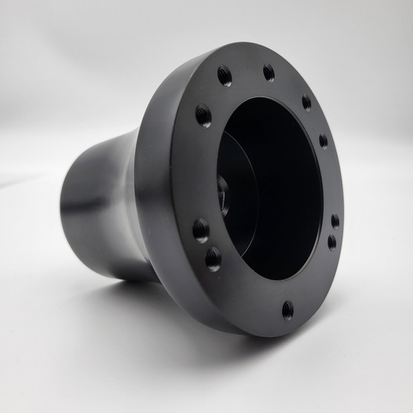 CLUBRALLY Other - Club Car Precedent Steering Wheel Adapter 5-6 Hole Black Aluminum CLUBRALLY